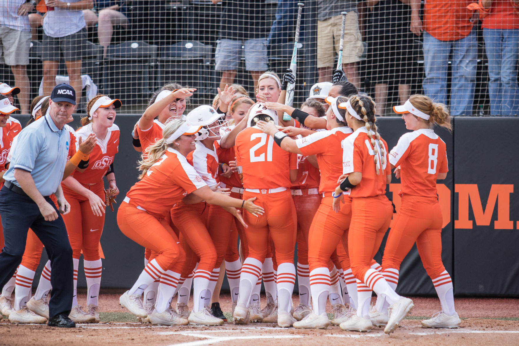 Tulsa vs Oklahoma State regional softball